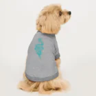 亜月の宝箱の蛇 (青) Dog T-shirt