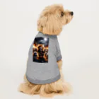 もふもふ日本史のねこの戦い Dog T-shirt