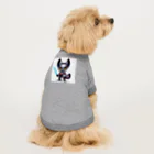 ゆうちゃんNFTいいねの耳長フェネックちゃんヒーローバージョン Dog T-shirt