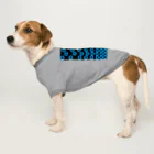 bonnylochの七宝繋ぎ_LightBlue Dog T-shirt