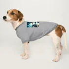 Chika-Tataのストリートカルチャー Dog T-shirt