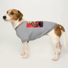 AQUAMETAVERSEの熊と仲良し　ラフルール　1859 Dog T-shirt