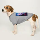 AQUAMETAVERSEの幻想的なお家アメジスト2846 Dog T-shirt