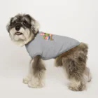 須田ふくろうのレトロ感漂うジャケットうさぎ「ジャケうさ」 Dog T-shirt