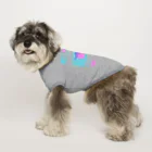 えにぐまストアの夏の海とウーパールーパー Dog T-shirt