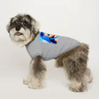 the blue seasonのミア・アクアマリン Dog T-shirt