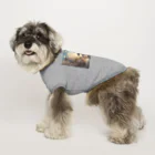 ルノルノの自転車でお買い物パンダくん Dog T-shirt