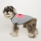 taku_workshopの包みたいハート Dog T-shirt