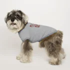 Lin Designのしかくい招き猫 Dog T-shirt