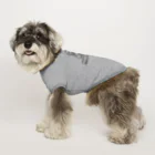 フラメンコの犬の残業サンタ ドッグTシャツ