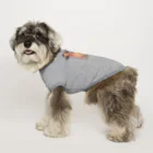 TKGAIの眠そうな犬 Dog T-shirt