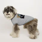 studioCHARGEの鏡に映るゴリラ Dog T-shirt