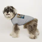 Isaiah_AI_Designの精力的なトラ Dog T-shirt