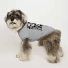 SERIY_SHOPの荘厳なる支配者：モノトーンのライオンの描画 Dog T-shirt