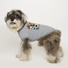 オーロラの里のジオメトリック・フューチャー Dog T-shirt