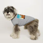 Pixel Art Goodsのサクラダファミリア（pixel art） Dog T-shirt
