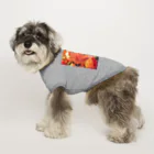 AQUAMETAVERSEのダリアの花の中の笑顔　なでしこ1478 Dog T-shirt