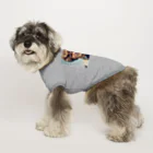 なおちゅん・デザインはうすのレトロポートレートシリーズ1 Dog T-shirt