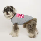 pinkgalmermaidのピンク　マーメイド　サーフィン Dog T-shirt