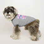 オンラインショップイエローリーフのユニコーン　ハート　赤　黒　青　可愛い Dog T-shirt