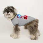 atelier_lapislazuliの未知の海 Dog T-shirt