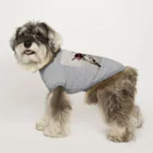 rilybiiのドライフラワー Dog T-shirt