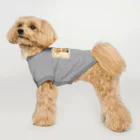 Tokyo_Doodleのもふもふアプリコット　トイプードル　おすわり Dog T-shirt