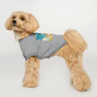 AQUAMETAVERSEのそよ風の中にいる女性　なでしこ1478 Dog T-shirt