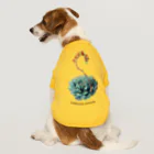 Nursery Rhymes  【アンティークデザインショップ】のエケベリア・セクンダ（文字有り版） Dog T-shirt