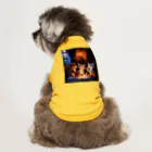 AQUAMETAVERSEのネコの楽しいディナーニャン　Tomoe bb 2712 Dog T-shirt