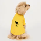 bow and arrow のパグ犬 Dog T-shirt