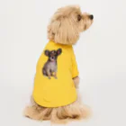 Rubbishのロングコートチワワ Dog T-shirt