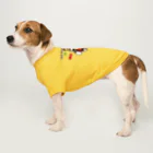 虹色PLUSの可愛いジャックラッセルテリア犬 Dog T-shirt