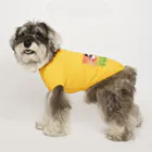 シーズーっぽいしろくろの犬たちのSUIKA DAISUKI TAMA'S Dog T-shirt