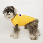 mirinconixの紫からオレンジのグラデーションのペンギン Dog T-shirt