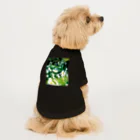 akane_art（茜音工房）の癒しの風景（シャスタデイジー） Dog T-shirt