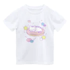 もこはる＊HiNA:＊のゆめねこ　ドーナツでねんねこ ドライTシャツ