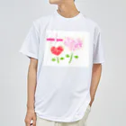 かわいいものSHOP🌈のwith you ピンク&レッドハート Dry T-Shirt