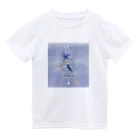 HELLOの般若心経と青い鳥 ドライTシャツ