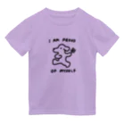 morieebooksのI am proud Dry T-Shirt