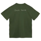 ４つの肉球のDark horse ドライTシャツ