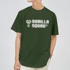 GORILLA SQUAD 公式ノベルティショップのGORILLA SQUAD ロゴ白 Dry T-Shirt