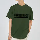 SKI NUT OFFICIAL SHOPのFREESKI ロゴ ドライTシャツ