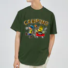 ワカボンドのキャンピング_カラフル ドライTシャツ