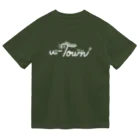 CHIYONの【🤍ver.】u-Town(ユーターン)ロゴ ドライTシャツ