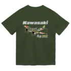 NYAO_AVIATIONの川崎 キ45改 二式複座戦闘機 屠龍 丁型 迷彩ボディ ドライTシャツ