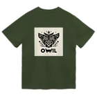 kotpopのOwl and knowledge ドライTシャツ