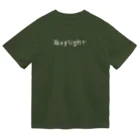 ひろし。のTシャツ屋さんのフォントシリーズ,  DはDaylight 01。 ドライTシャツ