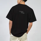 ミラくまのI LOVE Tribe　白文字背景透明 Dry T-Shirt