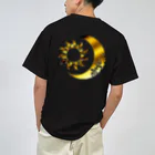 Senseの太陽と月 (Gold背面) ドライTシャツ